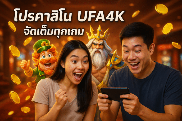โปรคาสิโน UFA4K จัดเต็มทุกเกม