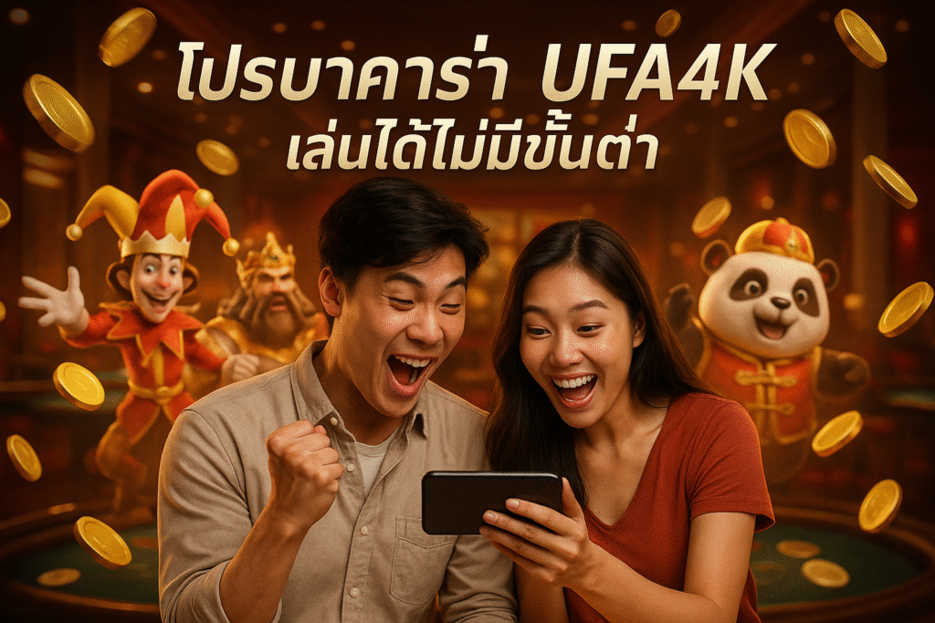 โปรบาคาร่า UFA4K เล่นได้ไม่มีขั้นต่ำ