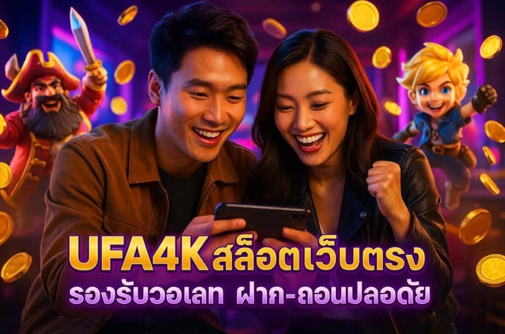 UFA4K สล็อตเว็บตรง รองรับวอเลท ฝาก-ถอนปลอดภัย