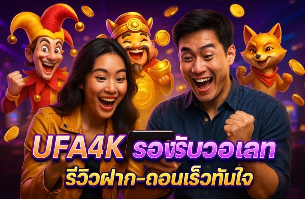 UFA4K รองรับวอเลท รีวิวฝาก-ถอนเร็วทันใจ