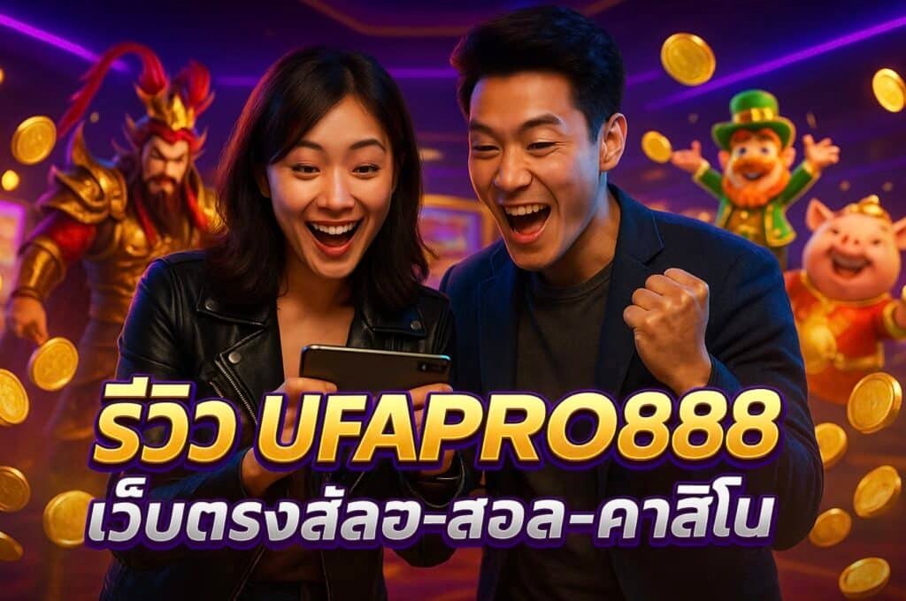 รีวิว UFAPRO888 เว็บตรงสล็อต คาสิโน เล่นจริงจ่ายจริง