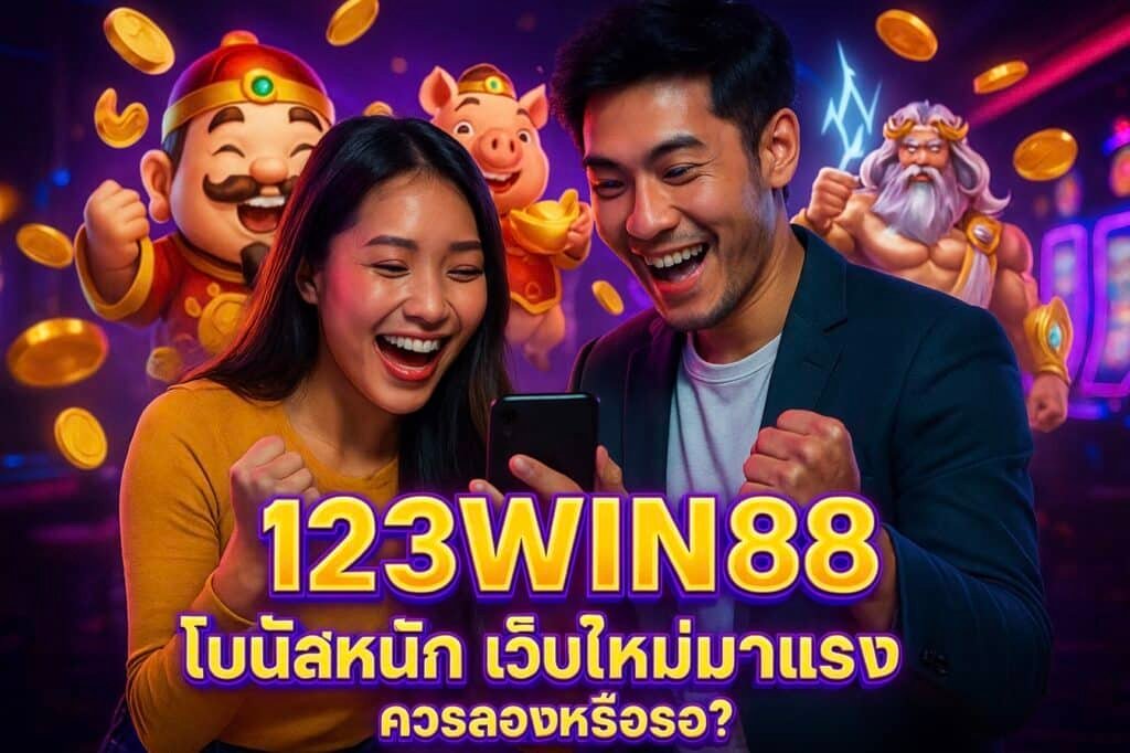 123WIN88 โบนัสหนัก เว็บใหม่มาแรง ควรลองหรือรอ